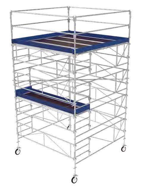 ÉCHAFAUDAGE ROULANT GENERIS TOUR 900 - 8.30M - TUBESCA COMABI - 04100031