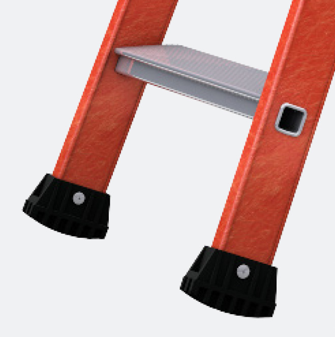 ÉCHELLE DOUBLE ISOLANTE ACCÈS À 2.38M - TUBESCA COMABI - 04255006