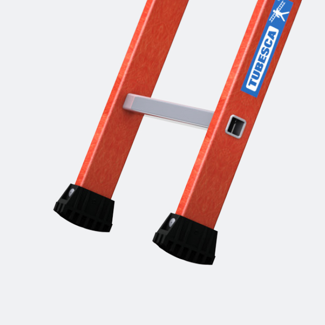 ÉCHELLE SIMPLE ISOLANTE ACCÈS À 3.87M - TUBESCA COMABI - 04310110
