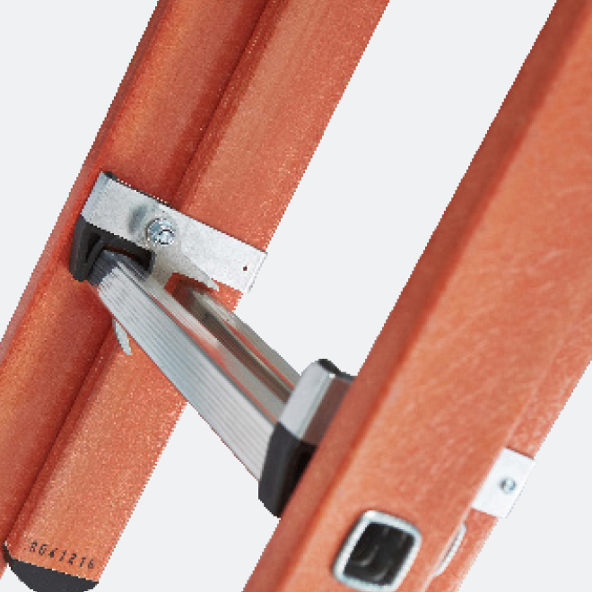 ÉCHELLE COULISSE À MAIN 2 PLANS ISOLANTE ACCÈS À 7.04M - TUBESCA COMABI - 04322412