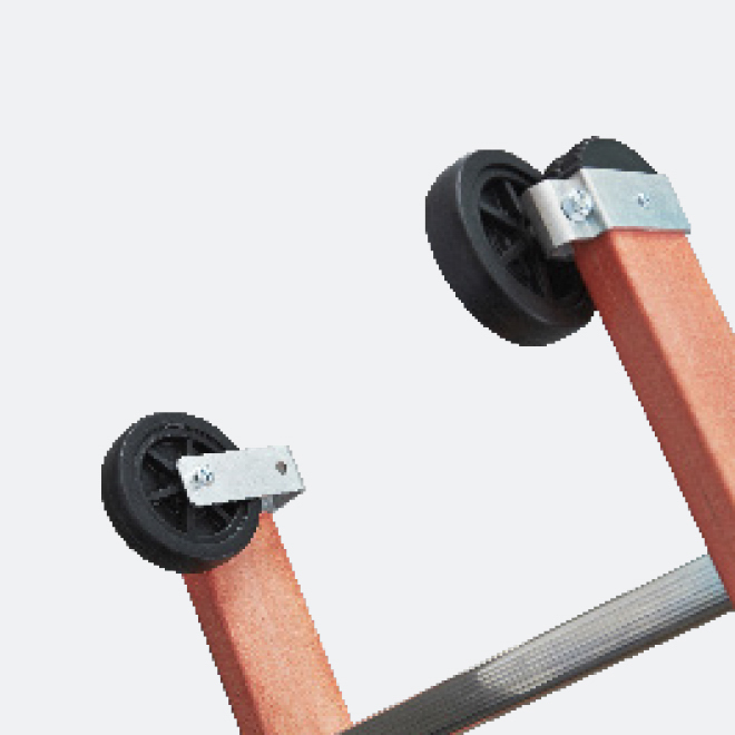 ÉCHELLE COULISSE À CORDE 2 PLANS ISOLANTE ACCÈS 8.14M - TUBESCA COMABI - 04332314