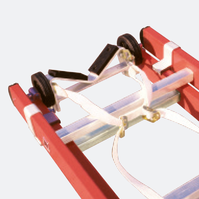 ÉCHELLE COULISSE À CORDE 2 PLANS ISOLANTE ACCÈS 9.26M - TUBESCA COMABI - 04332316