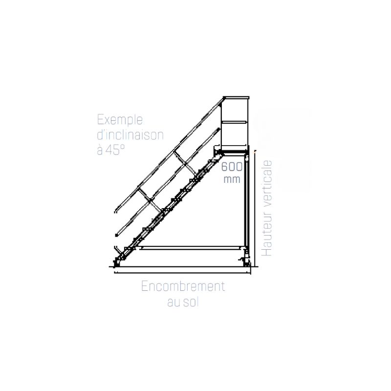 PLATEFORME MOBILE 13M-45DEG-600 - TUBESCA COMABI - 05905013