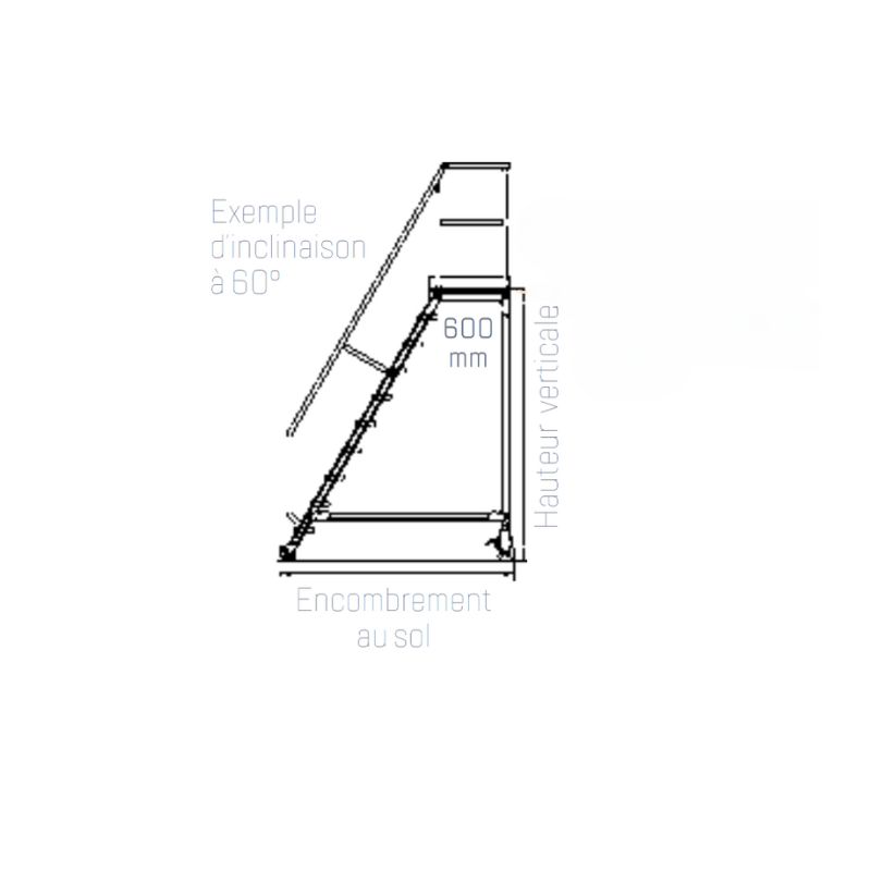 PLATEFORME MOBILE 7M-60DEGR 1000 - TUBESCA COMABI - 05906207