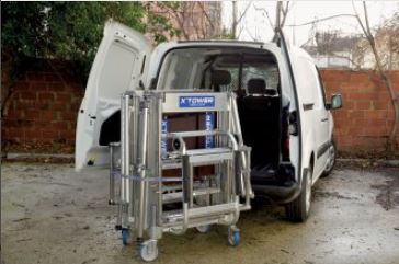 ECHAFAUDAGE TÉLESCOPIQUE X-TOWER - 4.80M - TUBESCA COMABI - 22405530