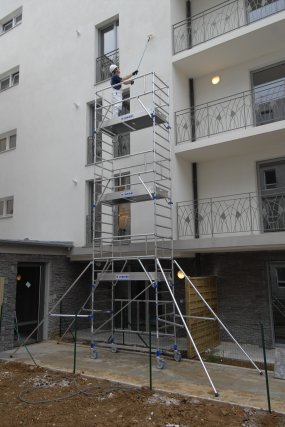 ECHAFAUDAGE ROULANT TOTEM BOX 180 - 6.85M - TUBESCA COMABI - 26403650