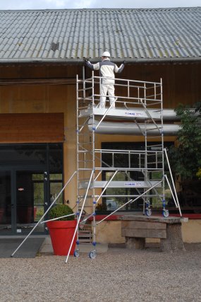 ECHAFAUDAGE ROULANT TOTEM BOX 250 - 6.85M - TUBESCA COMABI - 26403750