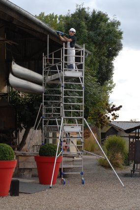 ECHAFAUDAGE ROULANT TOTEM BOX 250 - 6.85M - TUBESCA COMABI - 26403750