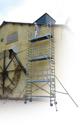 ÉCHAFAUDAGE ROULANT TOTEM BOX 300 - 9.85M - TUBESCA COMABI - 26403880