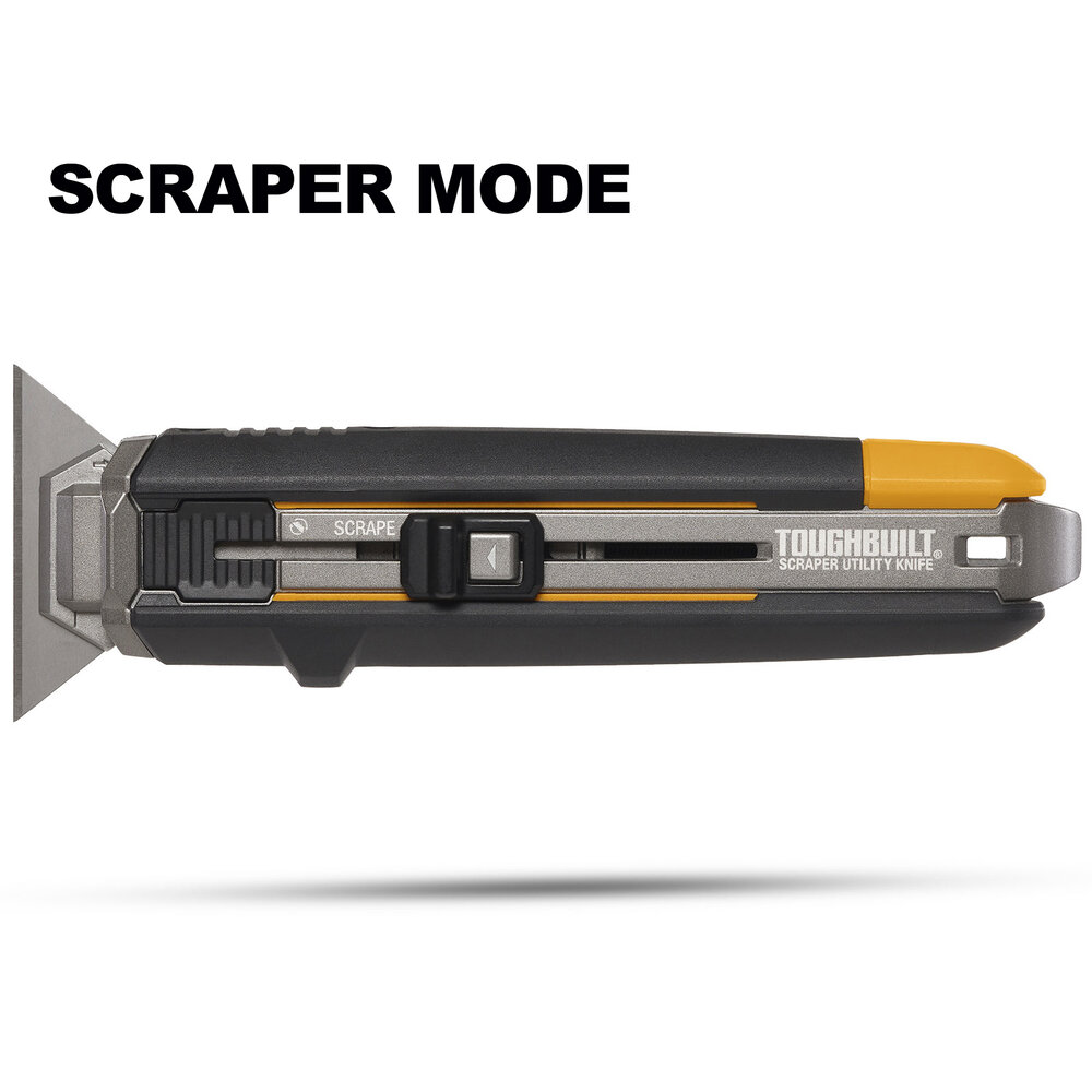 Cutter grattoir 2 en 1 TOUGHBUILT 5 lames - TBH4S501