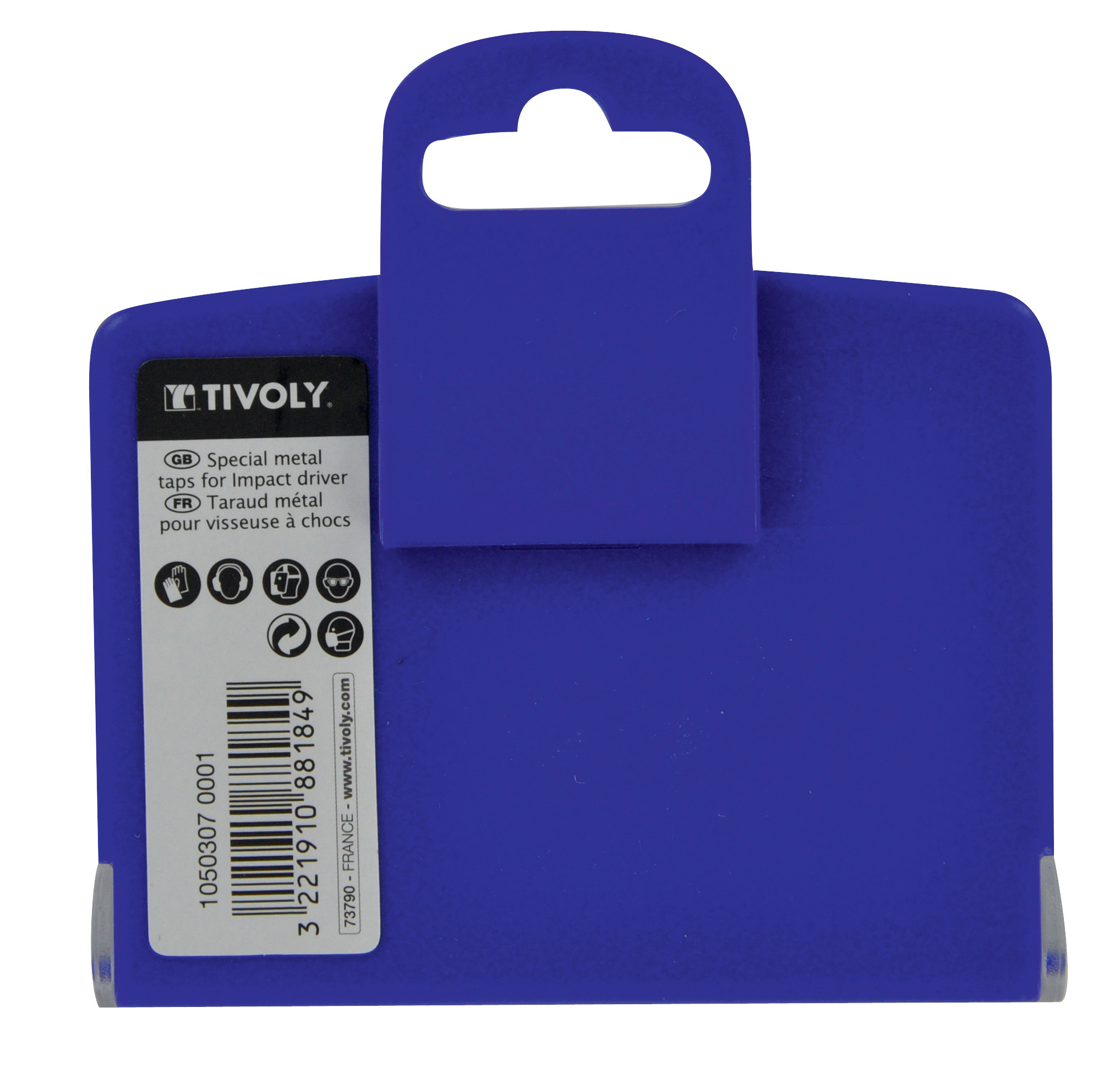 7 pièces - 6 tarauds HSS queue hexagonale M3 à M10 -Porte-embout Quick change TIVOLY - 10503070001