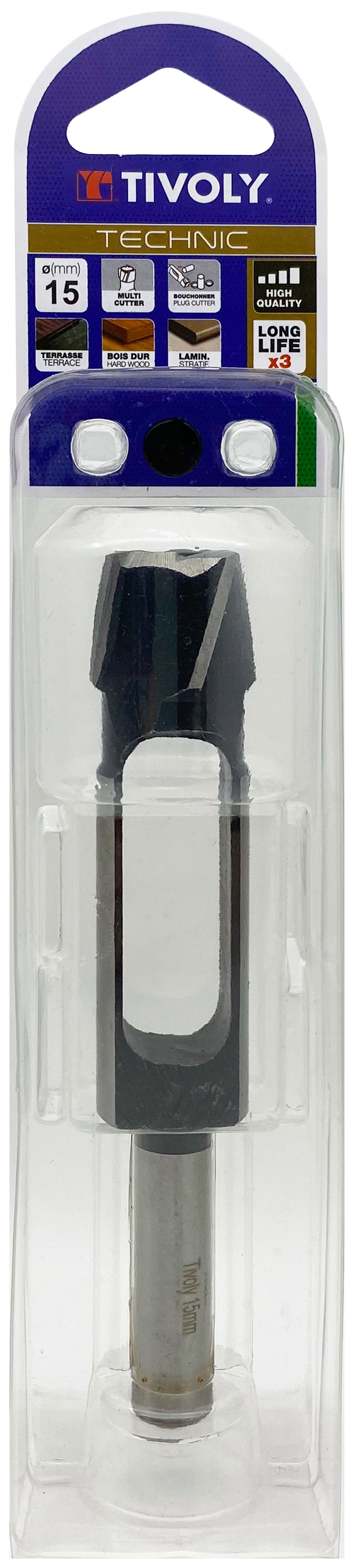 Mèche à bouchonner (Blister) / L: 140 Ø: 15 TIVOLY - 10804721500