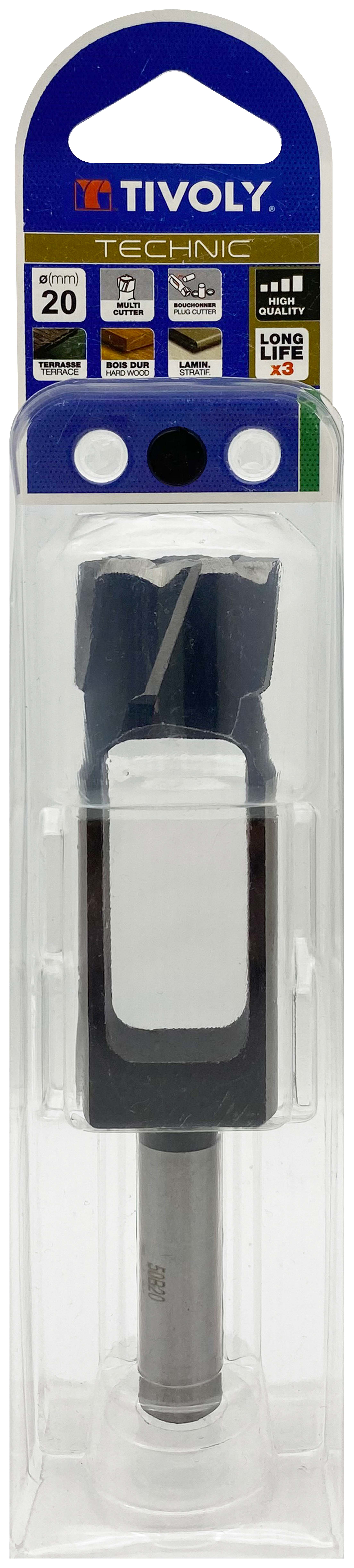 Mèche à bouchonner (Blister) / L: 140 Ø: 20 TIVOLY - 10804722000