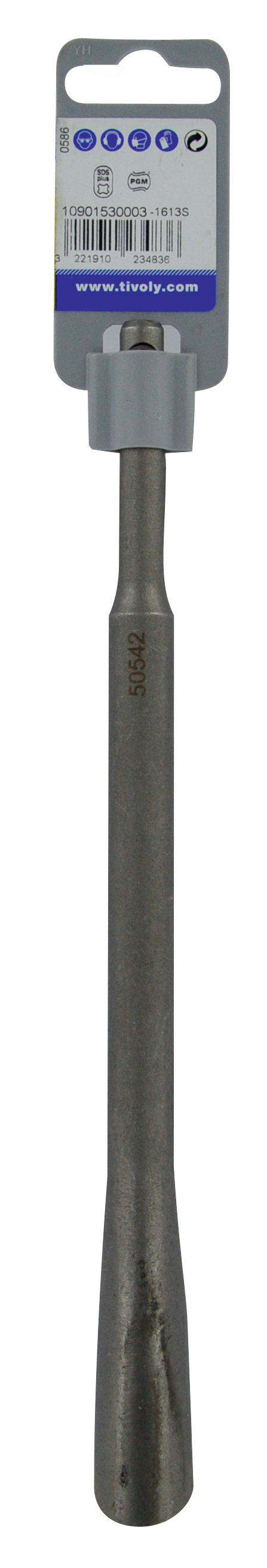 Gouje L22x250mm -SDS+ (Clip SDS brochable) / L: 250 Ø: 22 TIVOLY - 10901530003