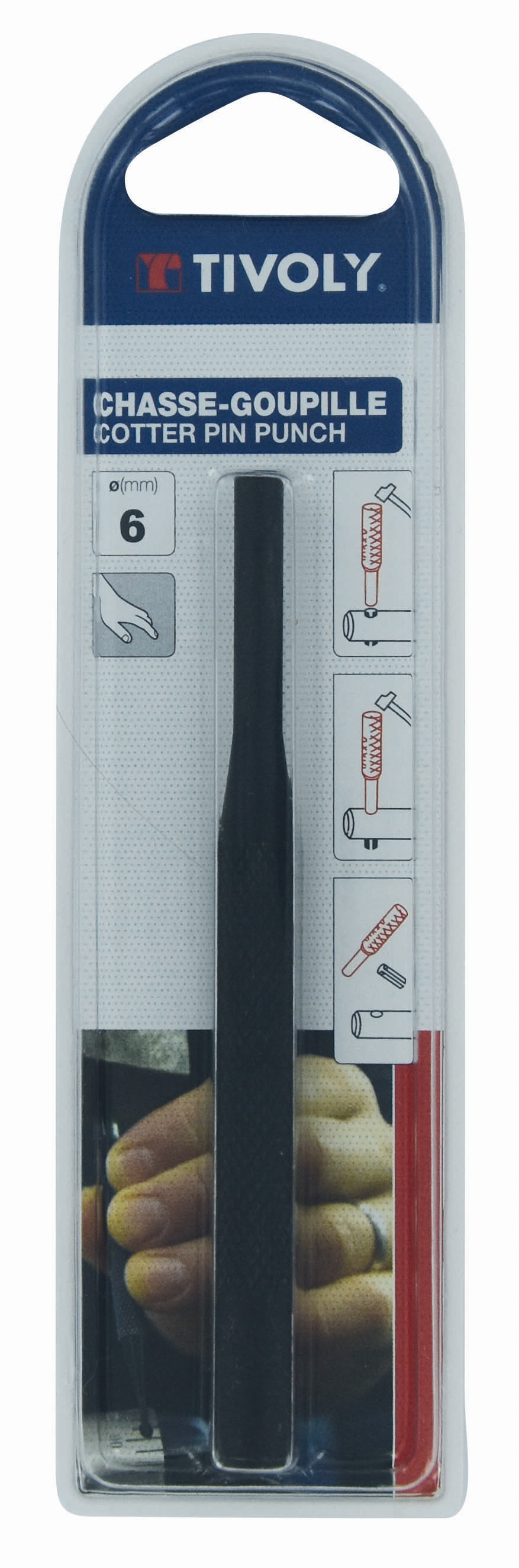 Chasse goupilles Ø 6 TIVOLY - 11101020600