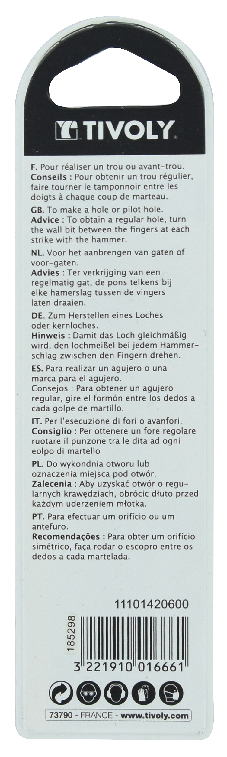 Tamponnoirs Ø 6 TIVOLY - 11101420600