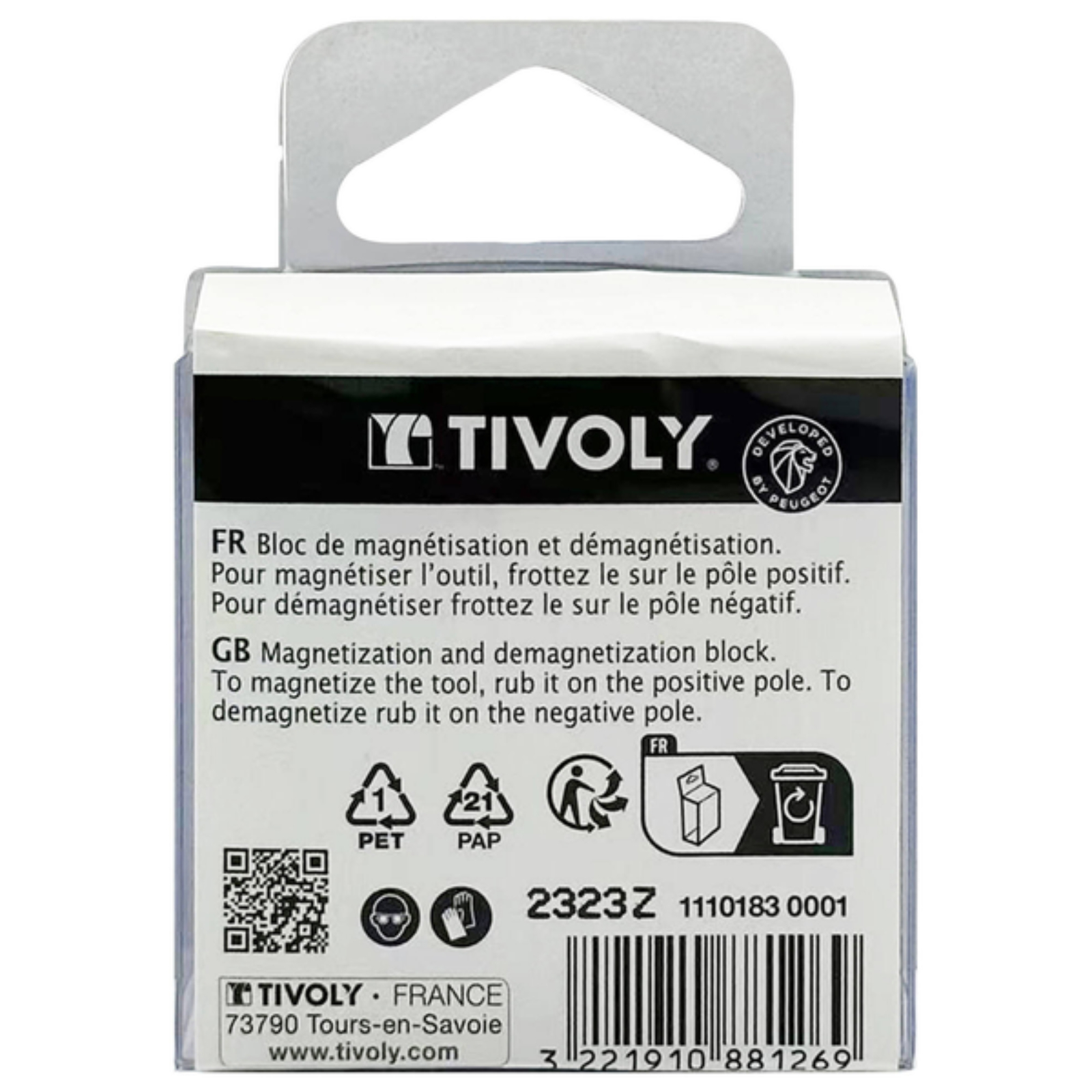 Bloc de magnétisation TIVOLY 11101830001