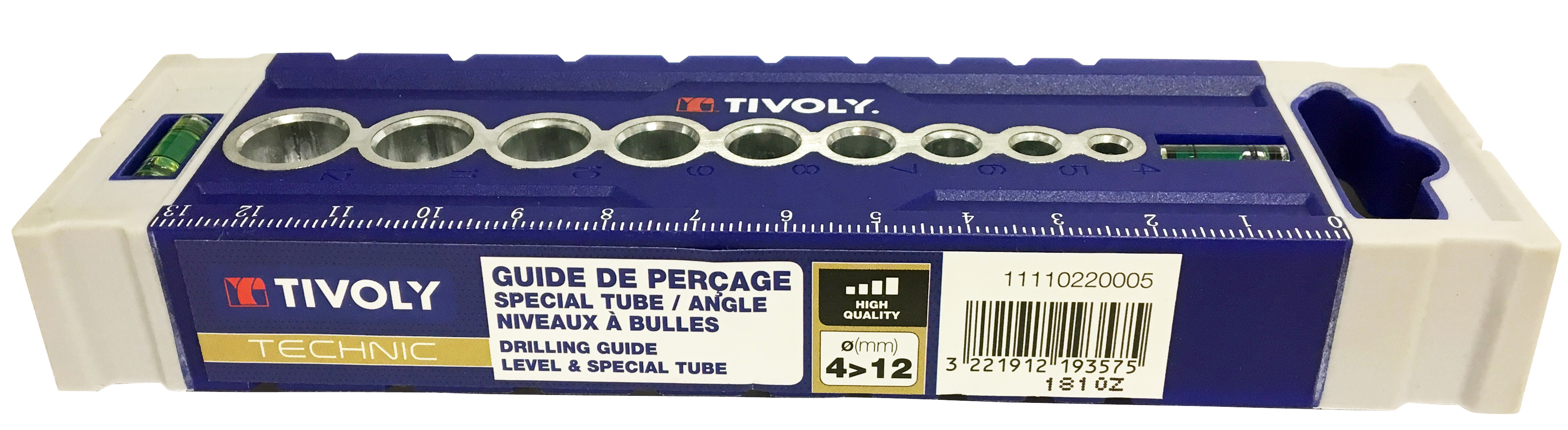 Guide perçage PILOT5 Ø 4 à 12mm TIVOLY - 11110220005