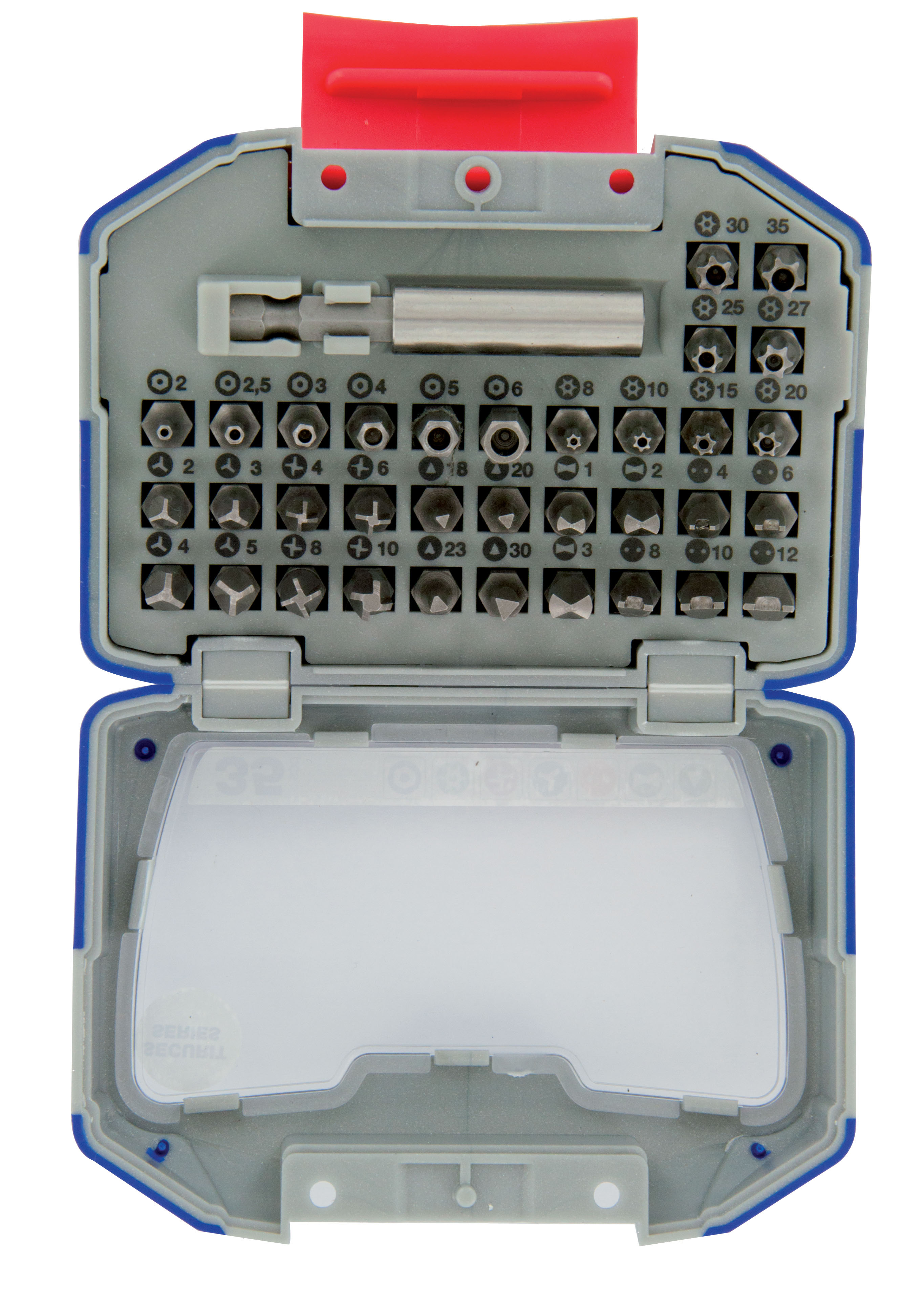 35 pièces -34 embouts securit series + 1 porte-embout magnétique TIVOLY - 11501572001