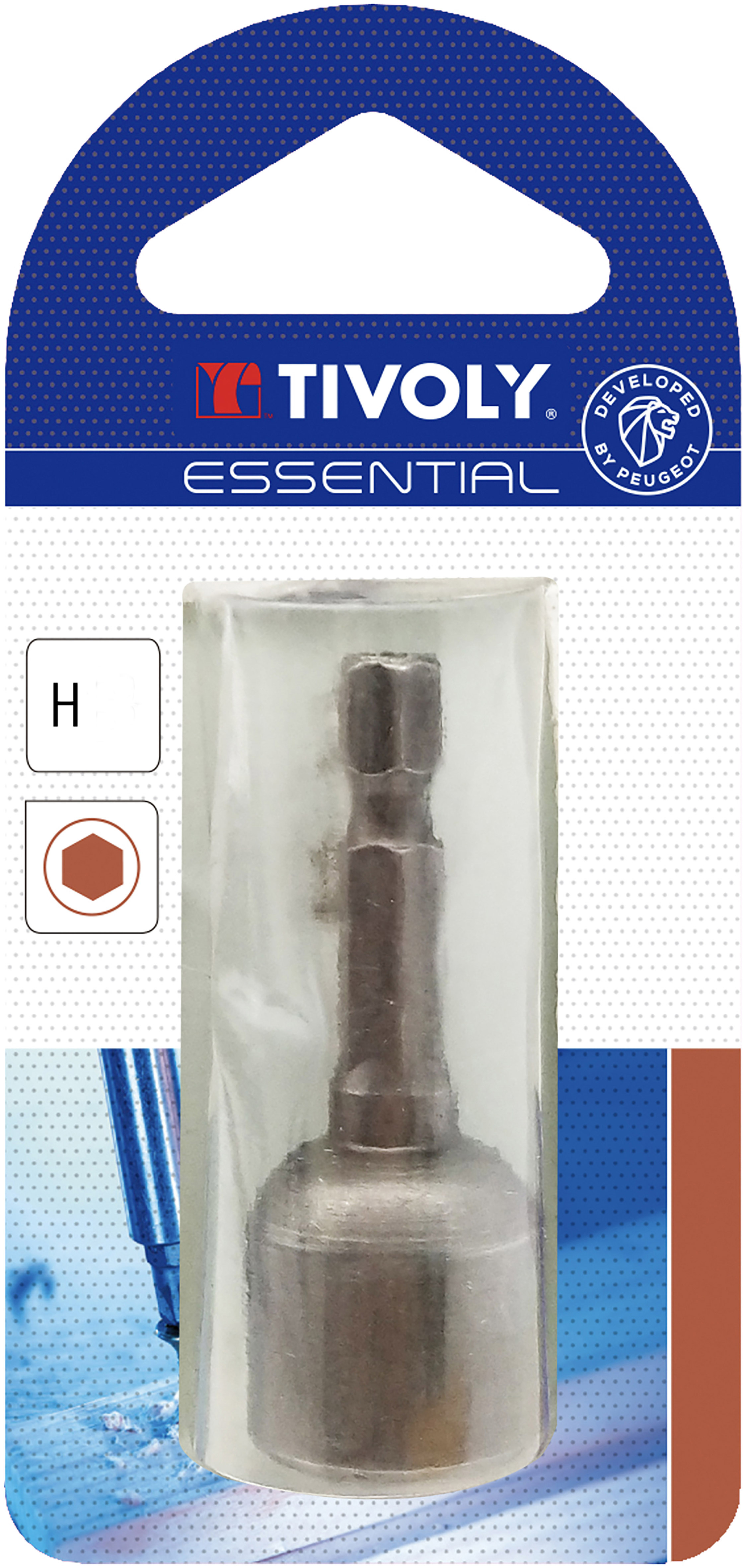 Noix de serrage magnétique (Blister) N°: N10 / L: 38 TIVOLY - 11501921000