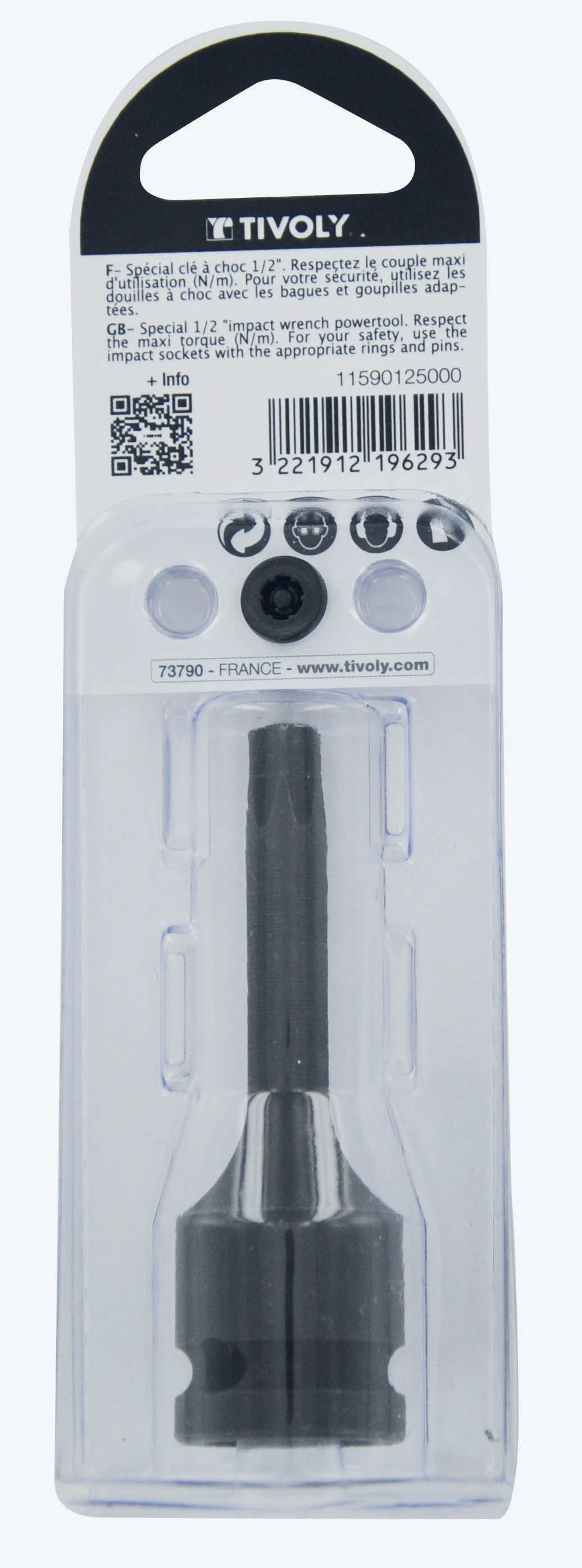 Douille à choc F 1/2