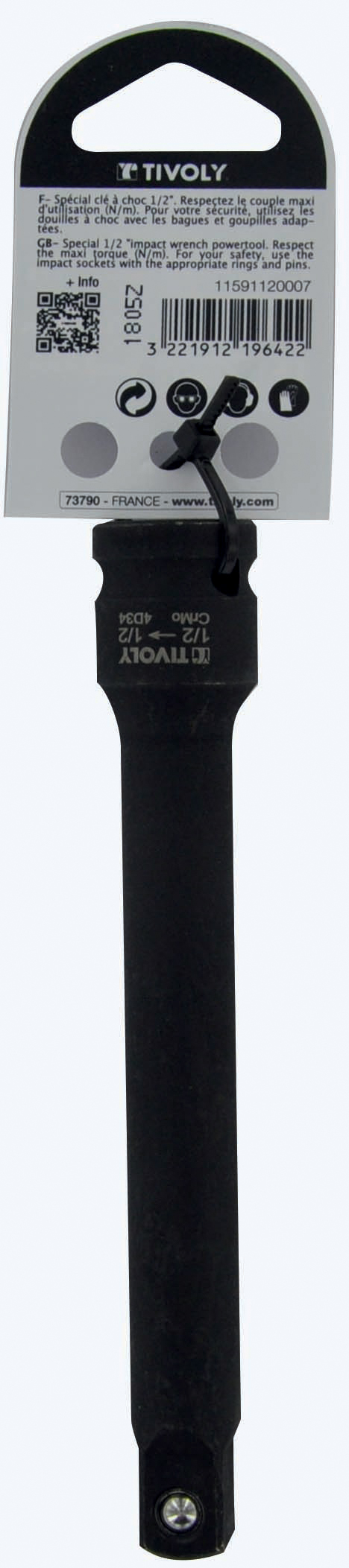 Rallonge à choc F 1/2