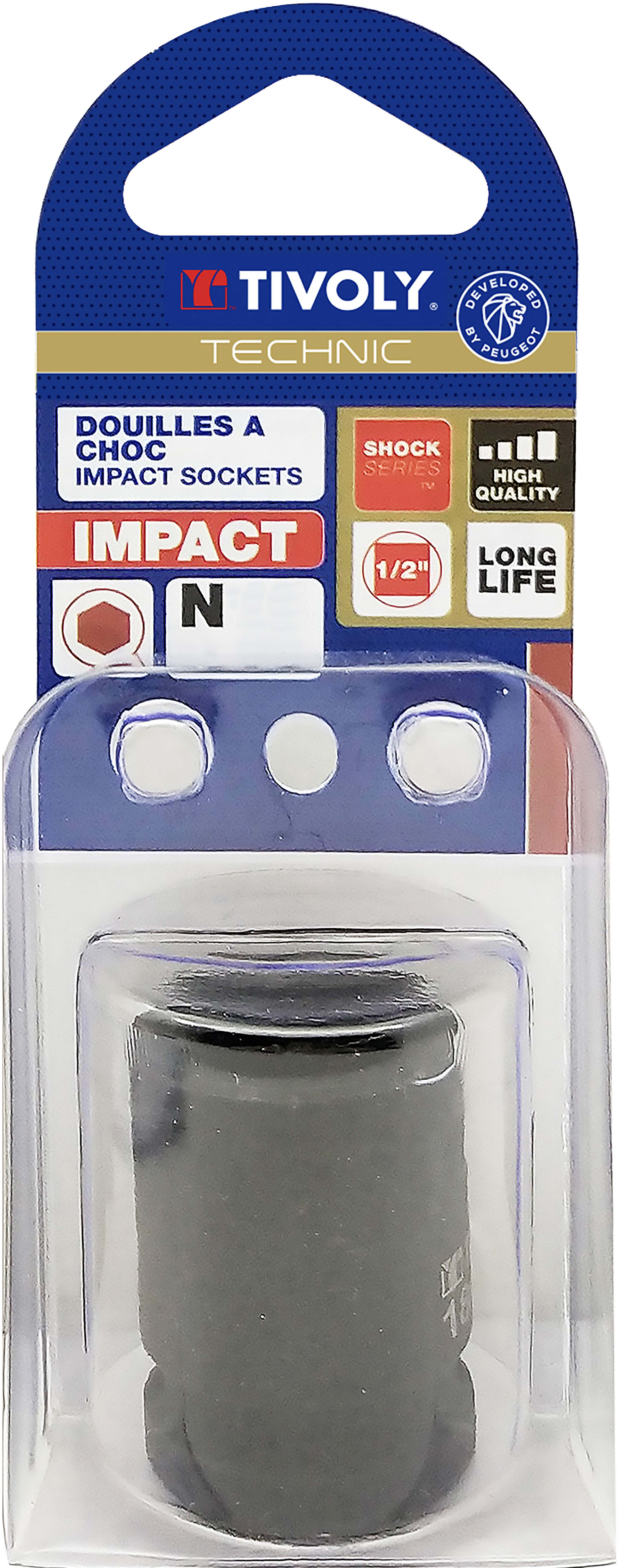 Douille à choc magnétique F 1/2