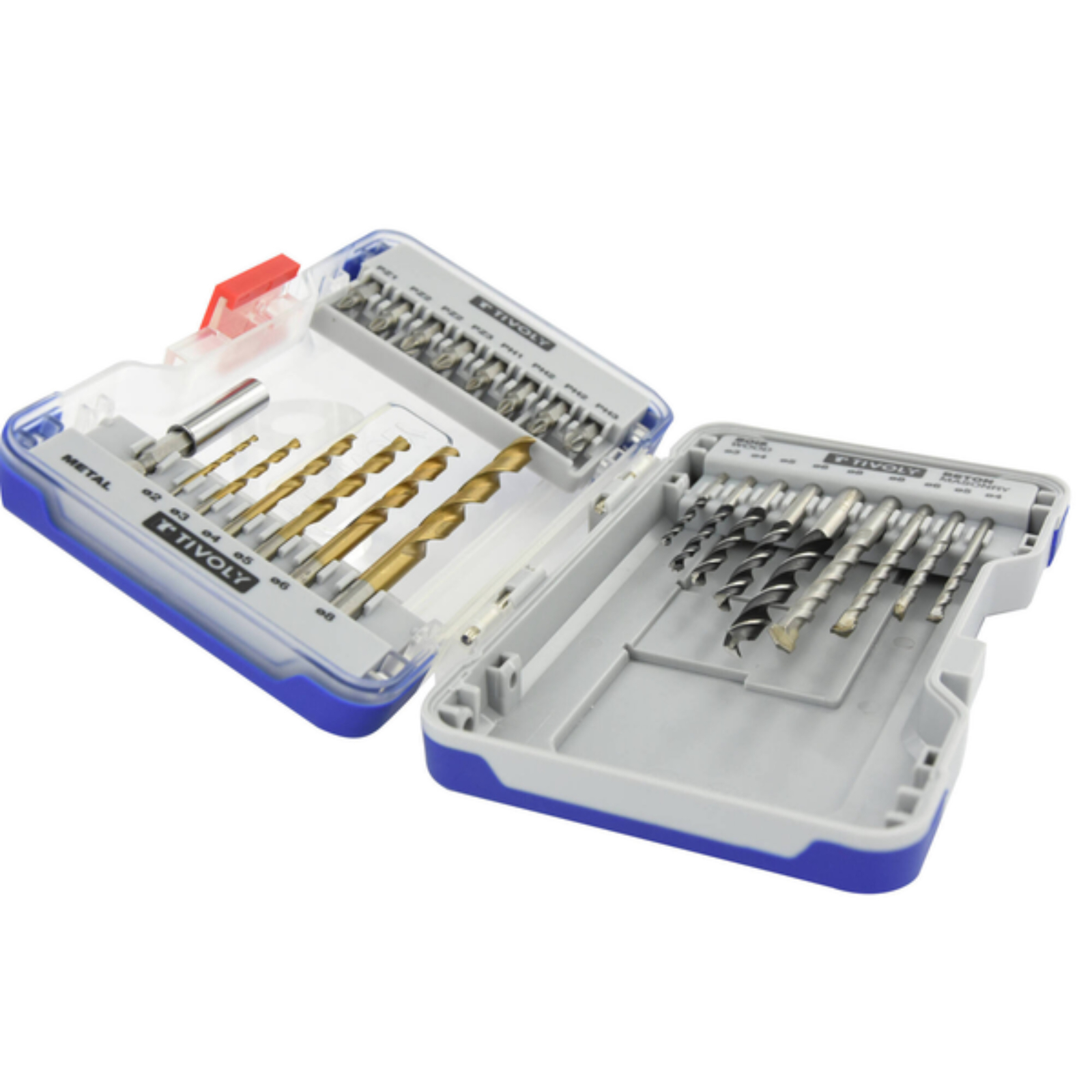 Coffret perçage métal béton bois 24 pièces RANGER TIVOLY 11901170047