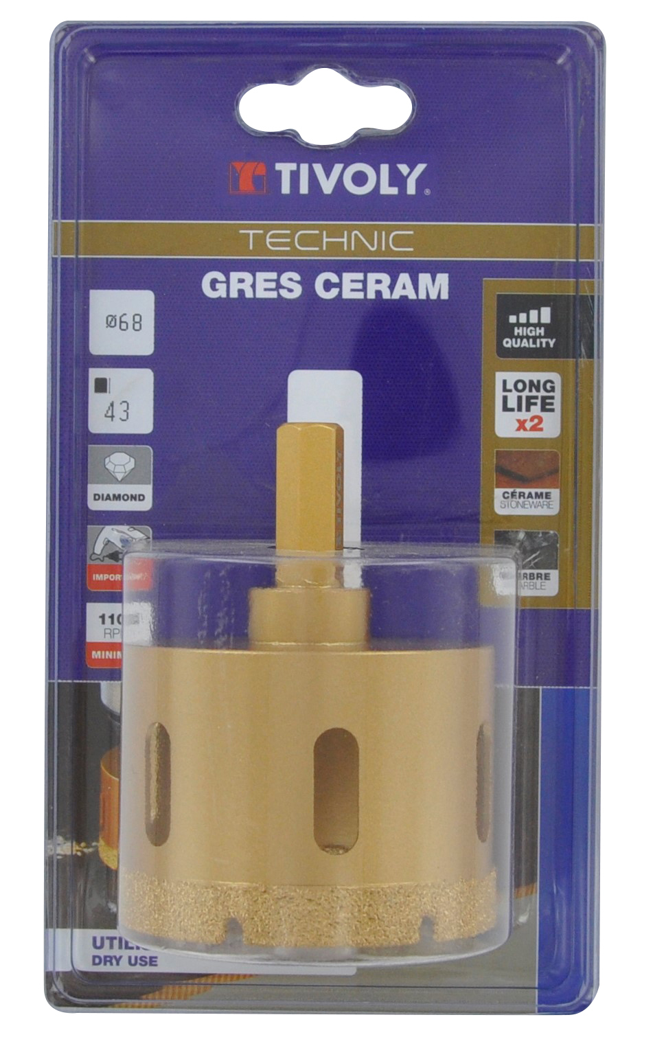 SCIES CLOCHES DIAMANT A SEC TIVOLY - 12000926800