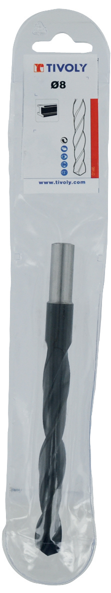 Foret métaux laminé HSS - STEAM -DIN338 -Queue réduite Ø: 20 L: 205 TIVOLY - 50200242000