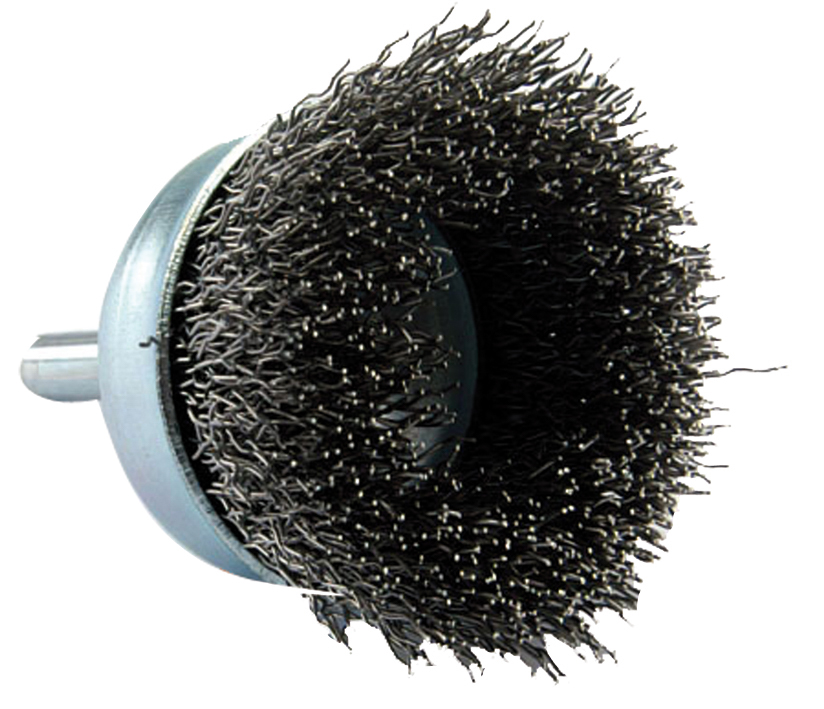 Brosse COUPE -Fil acier ondulé -Décapage du métal (Vrac) / Ø: 75 / 0.35 TIVOLY - XT20211000206