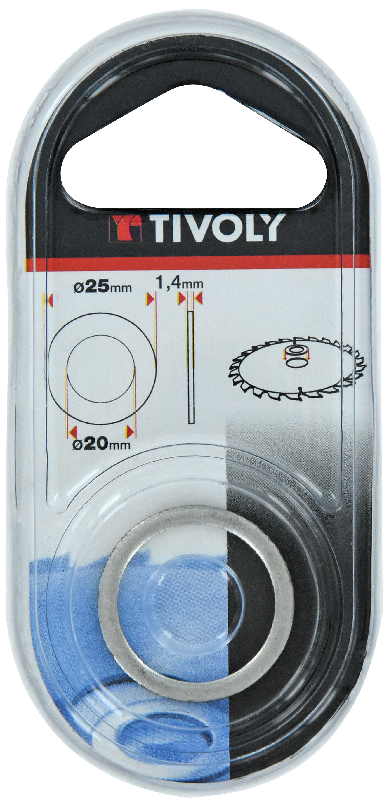 BAGUES DE REDUCTION | Scie circulaire Ø25>>>Ø20 TIVOLY - XT50512004255