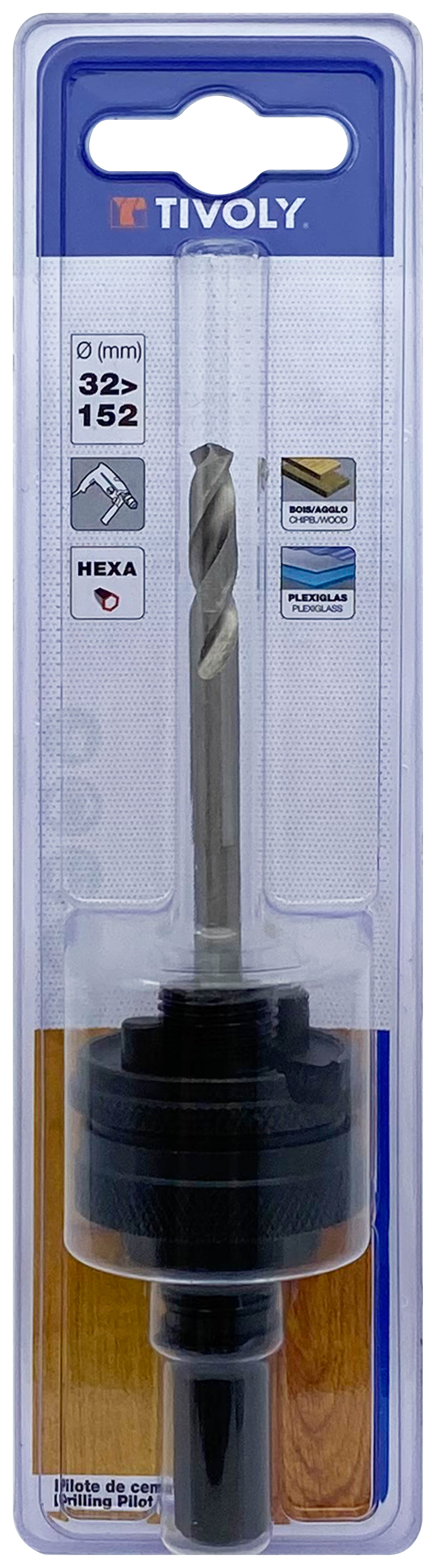 Arbre pilote multi carbure Ø 35>85mm TIVOLY - XT505220021