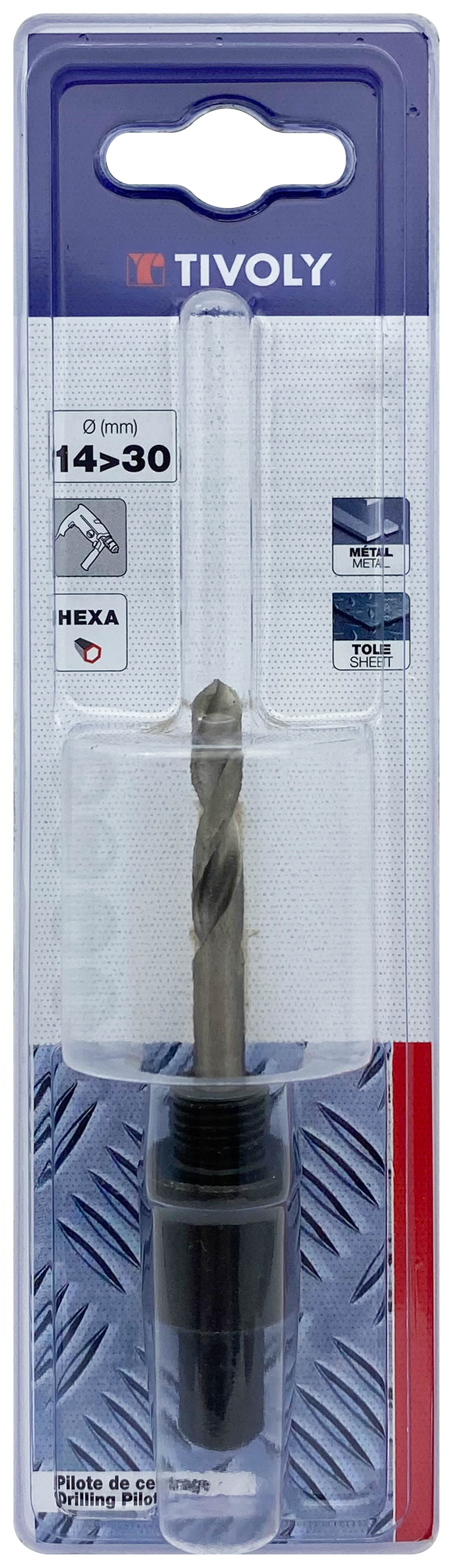 ARBRE PILOT BIM | Queue HEXA Ø 14>30 TIVOLY - XT50522052248