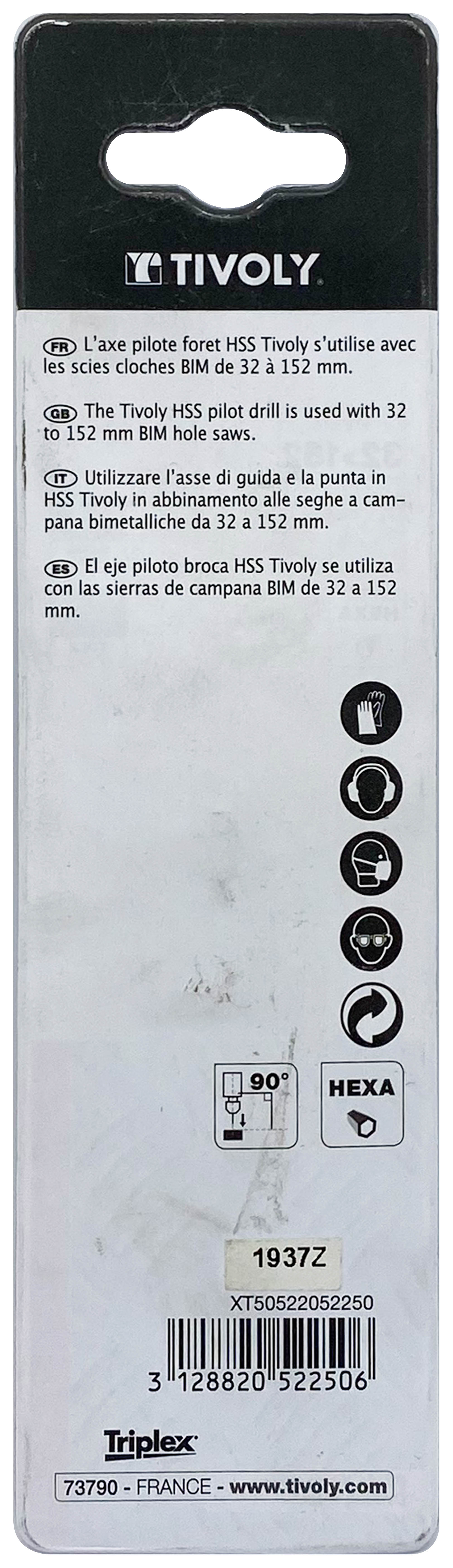 ARBRE PILOT BIM | Queue HEXA Ø 32>152 TIVOLY - XT50522052250