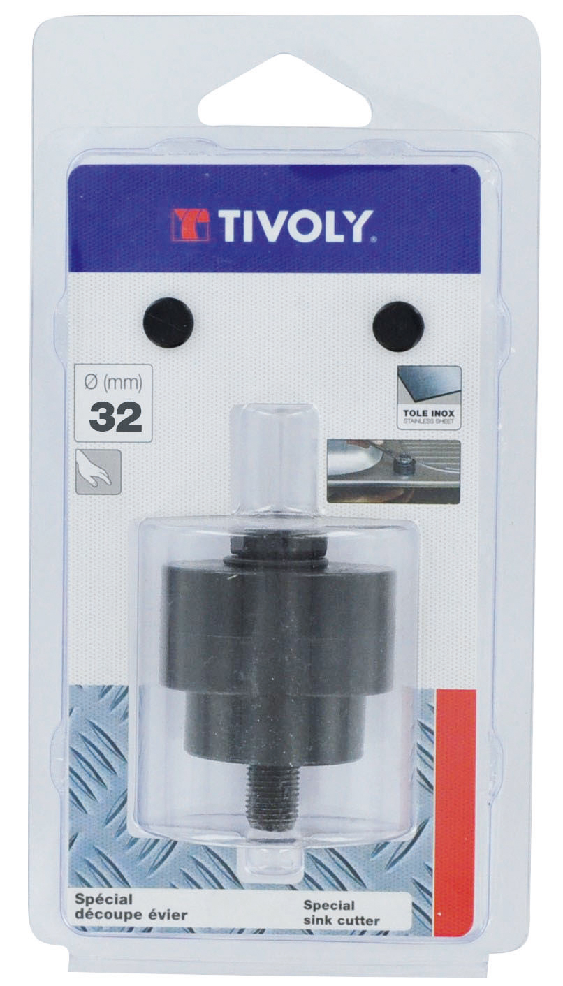 Perforateur et découpeur d'évier Ø32 mm TIVOLY - XT50522052302