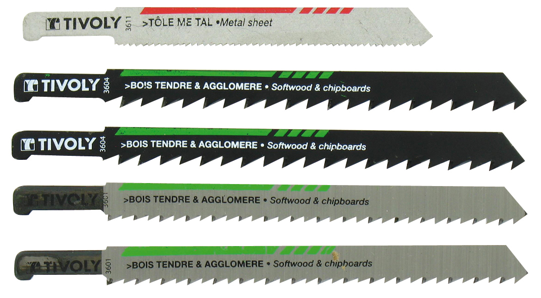 5 lames attache PEUGEOT pour bois et métaux non ferreux TIVOLY - XT50572004310