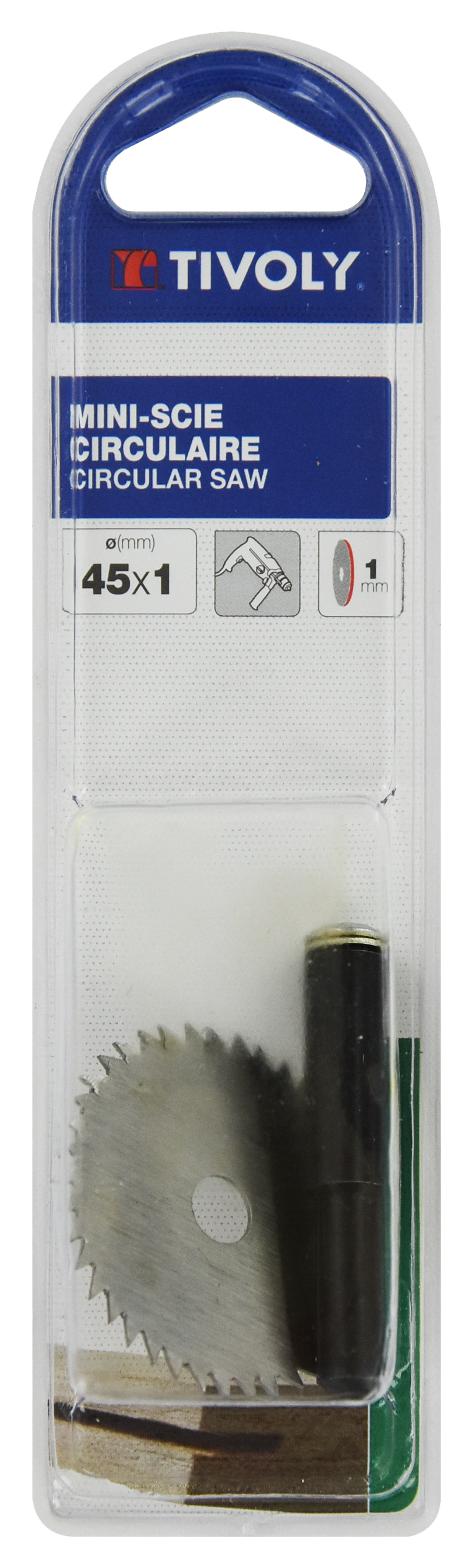 Mini-scie circulaire Ø 45x1mm TIVOLY - XT60612000216