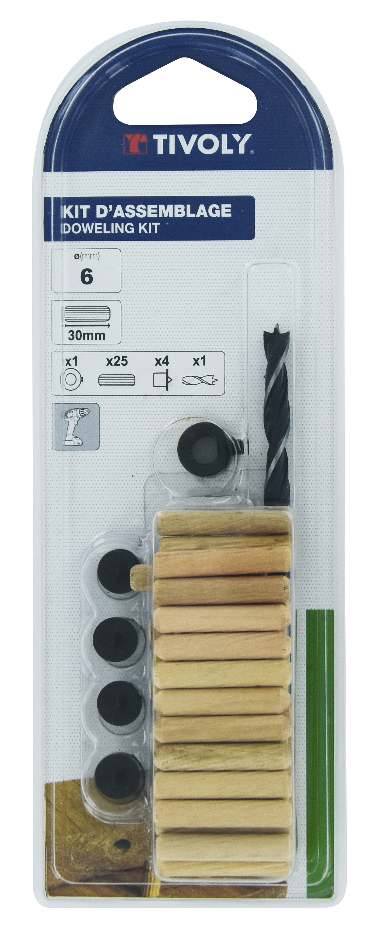 Kits d'assemblage Ø 6 TIVOLY - XT60632000433
