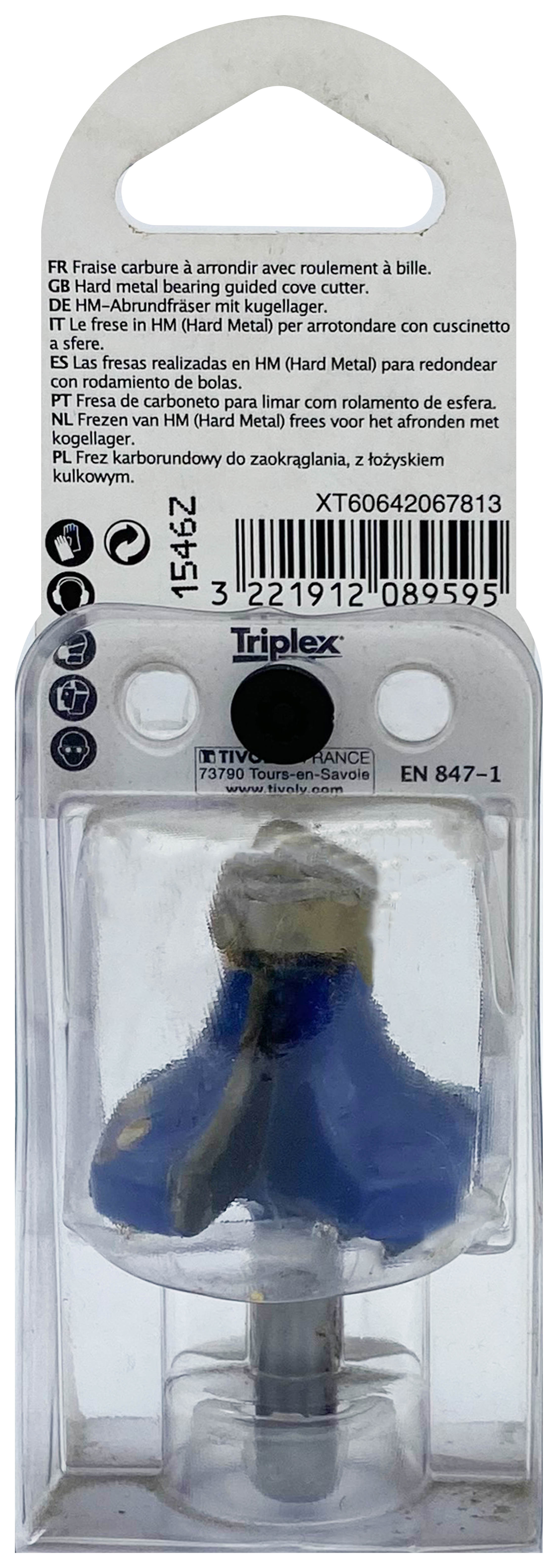 Fraise 1/4 de rond + guide (Blister Box) / 44 TIVOLY - XT60642067813