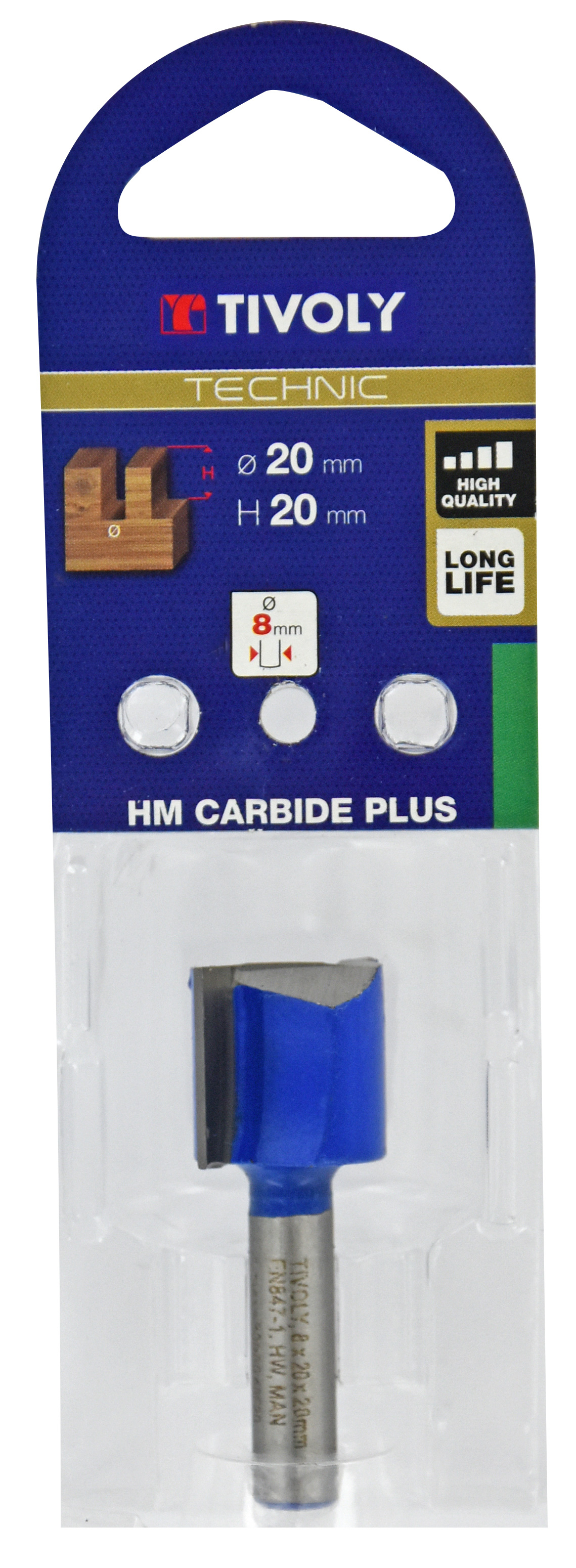 Fraise à rainurer (Blister Box) / 25 TIVOLY - XT60642067847