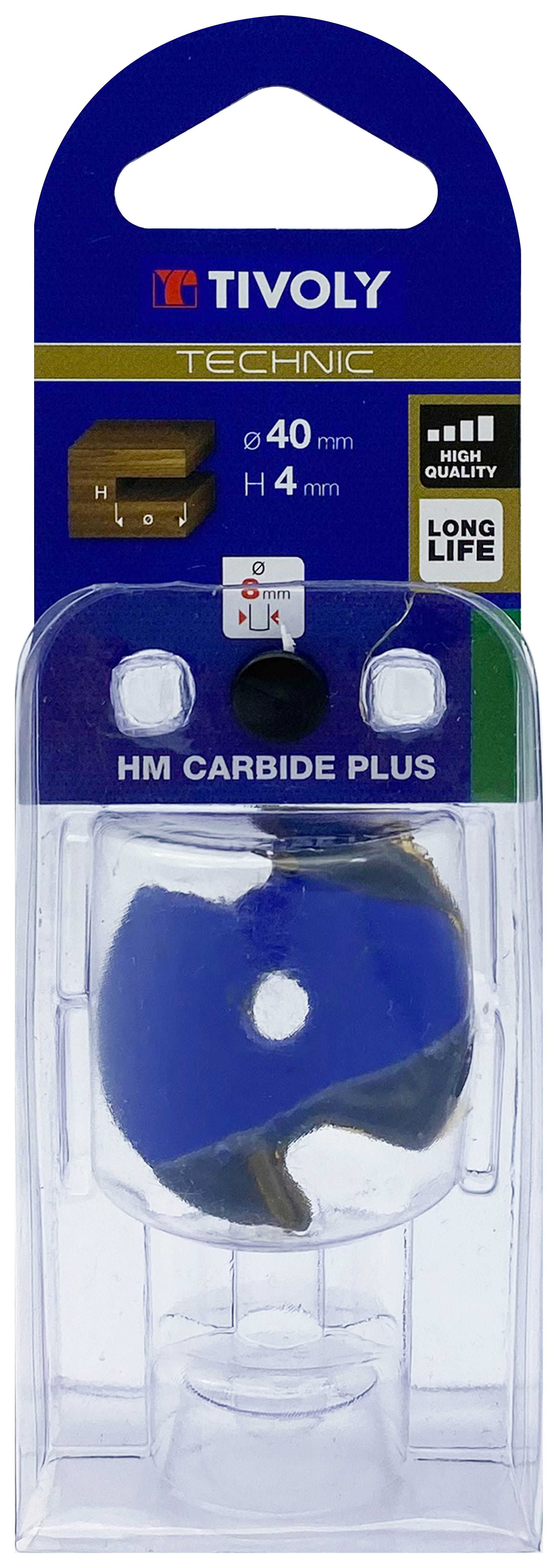 Scie à rainurer (Blister Box) / 40 TIVOLY - XT60642067867