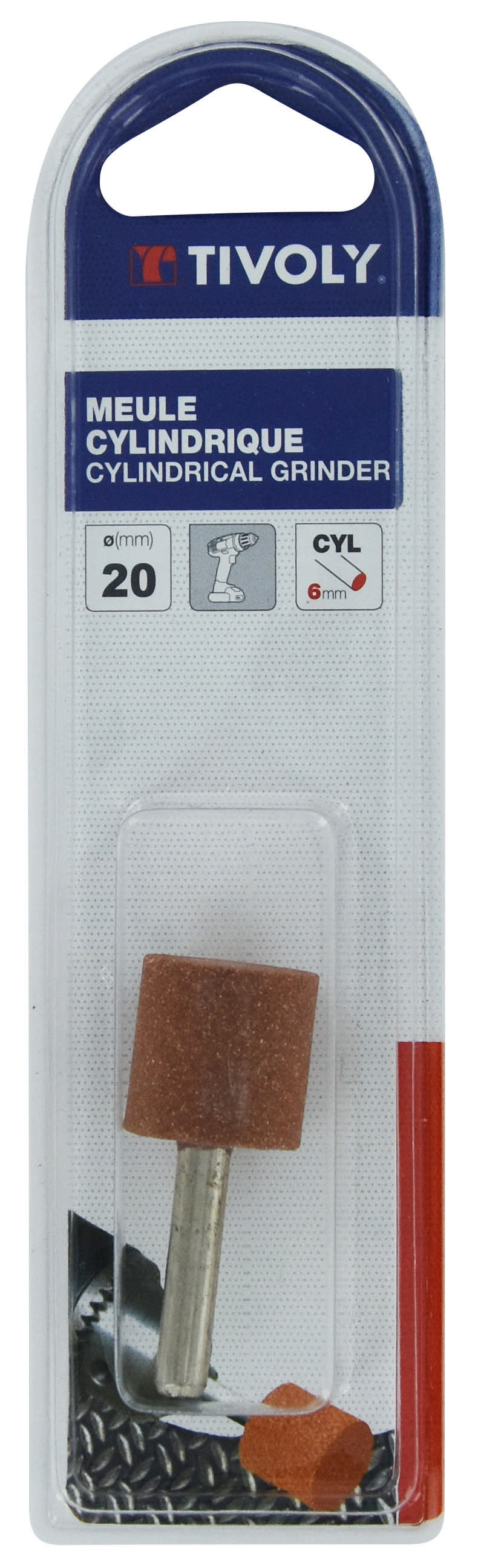 MEULE CYLINDRIQUE Ø20 TIVOLY - XT60662000504