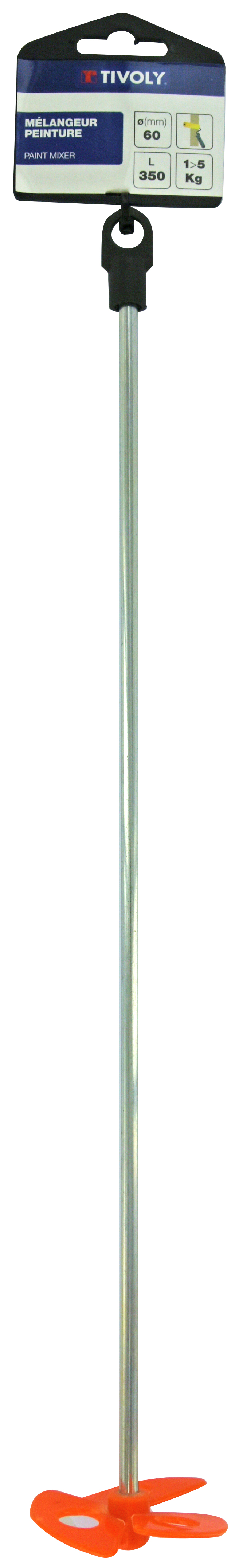 Mélangeur de peinture L350mm- Diam. 60 mm TIVOLY - XT60682000673