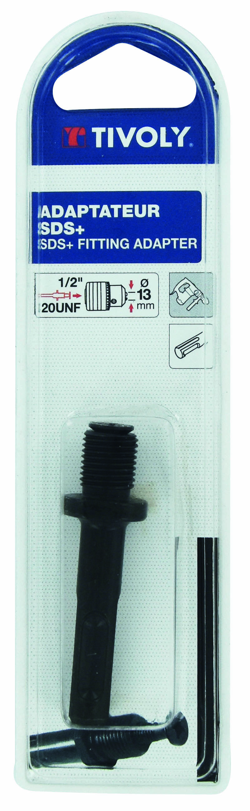 Adaptateur SDS+ Ø 13mm TIVOLY - XT60692000254