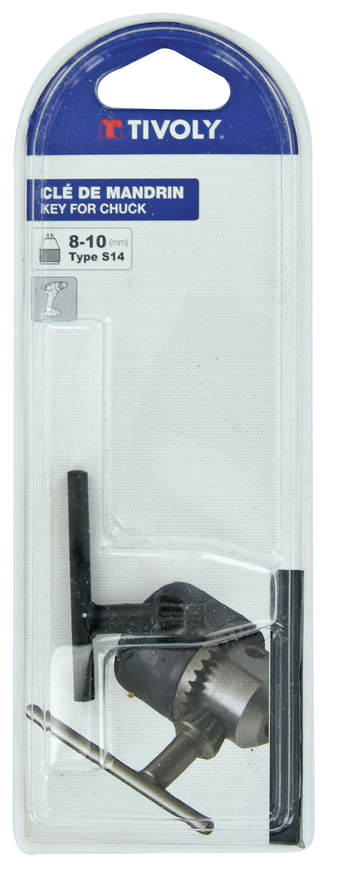 Clé de mandrin. Mandrin 13 - S8 TIVOLY - XT60692000256