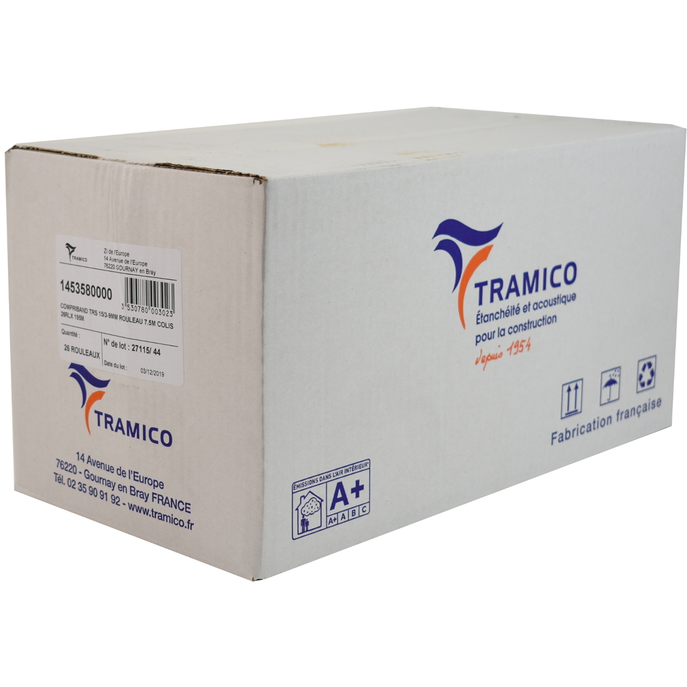 26 rouleaux de 7,5m COMPRIBAND TRS 15/3-9mm TRAMICO - 1453580000
