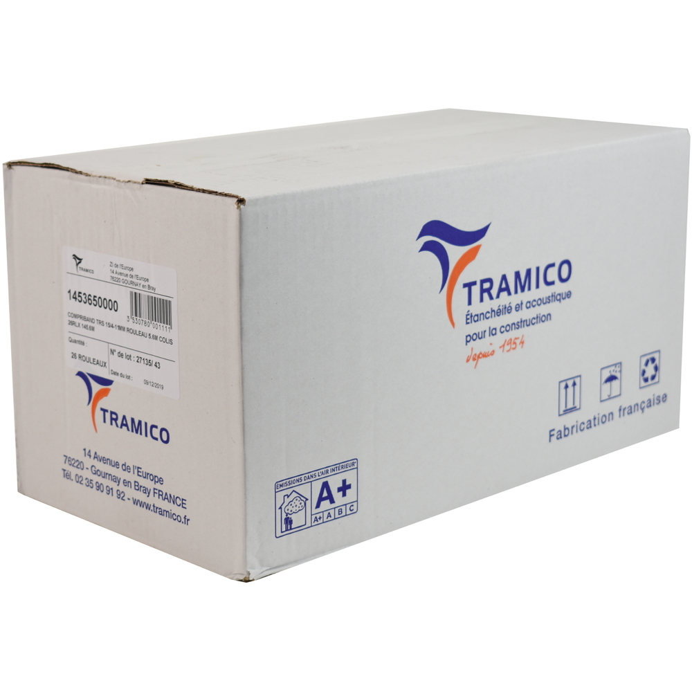 26 rouleaux de 5,6m COMPRIBAND TRS 15/4-11mm TRAMICO - 1453650000