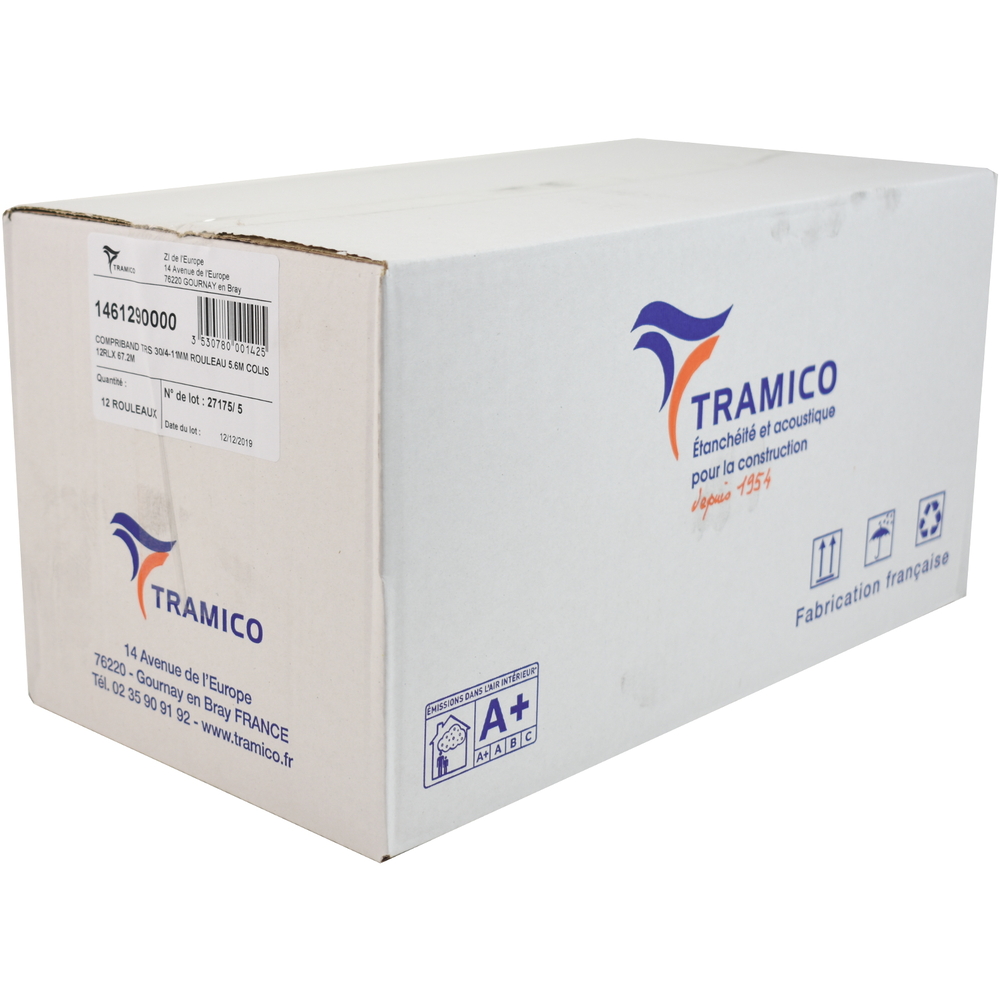 12 rouleaux de 5,6m COMPRIBAND TRS 30/4-11mm TRAMICO - 1461290000