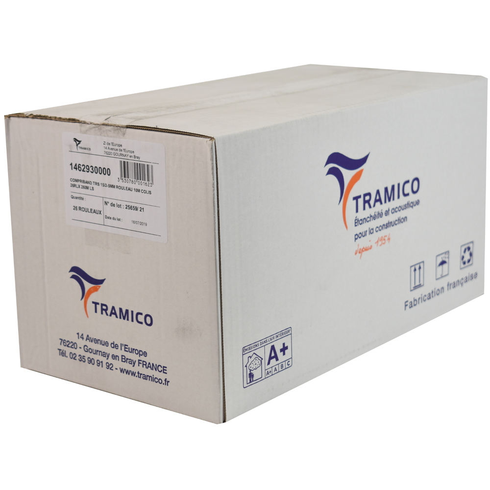 26 rouleaux de 10m COMPRIBAND TRS 15/2-5mm TRAMICO - 1462930000